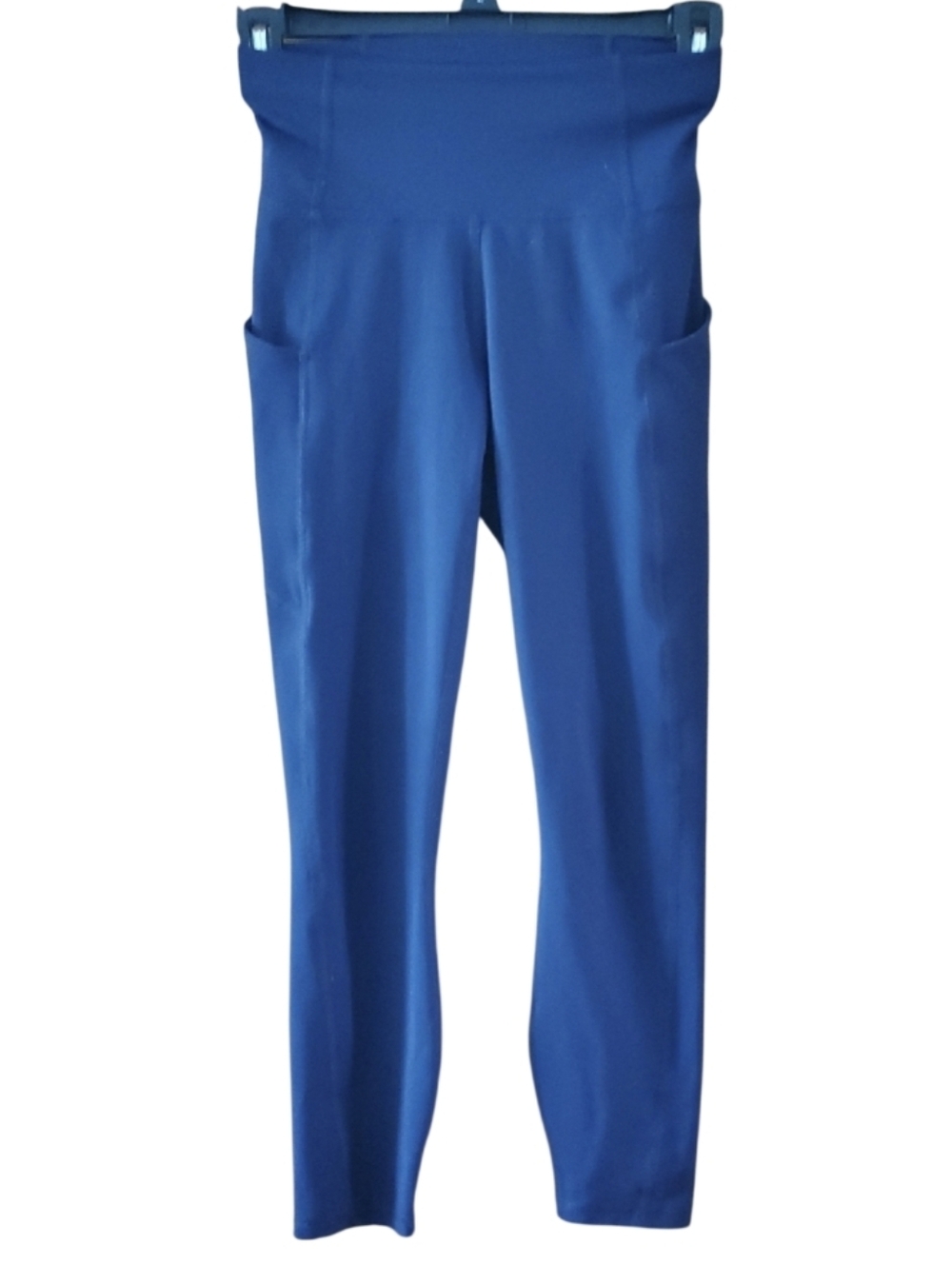 Fabletics PureLuxe Navy High Waist 7/8 Leggings - Picture 3 of 8